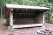 Construire un bois Lean-To Shelter