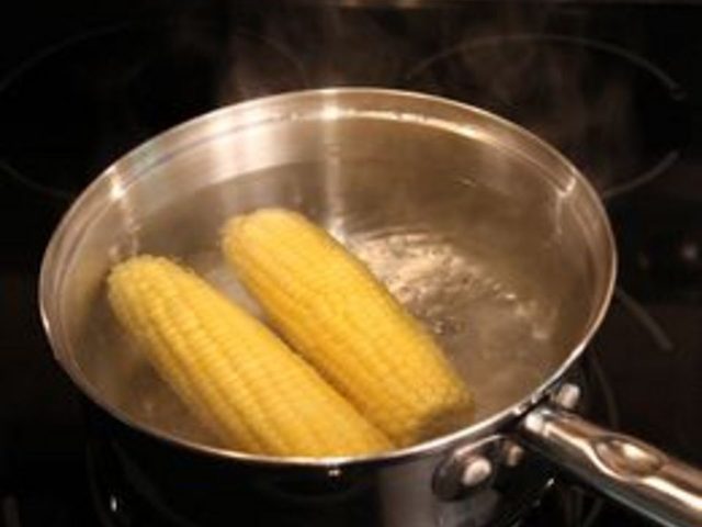 Comment faire cuire le maïs-on-the-Cob sur la cuisinière