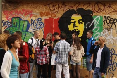Bob Marley sur murale.