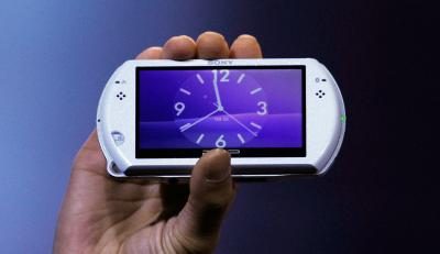 Affichage horloge sur le modèle PSP