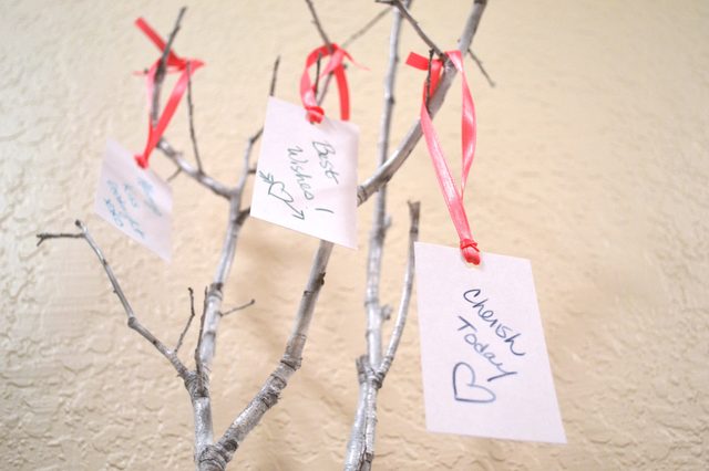 Commentaire mariage Faire un Wishing Tree