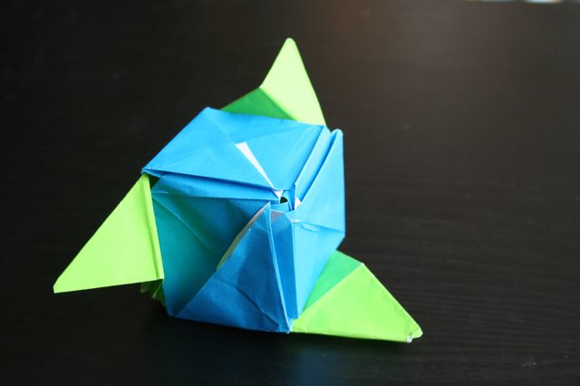 Comment faire un Origami Magie Rose Cube