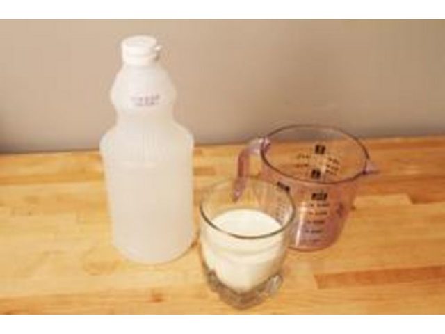 Comment faire Buttermilk de lait