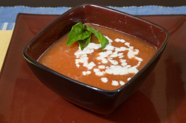 Comment faire de la soupe de tomate De tomates fraîches