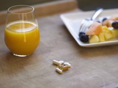 Prenez vos vitamines avec votre repas du matin.