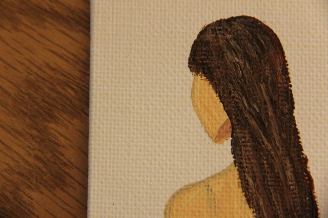 Comment peindre des cheveux sur la toile