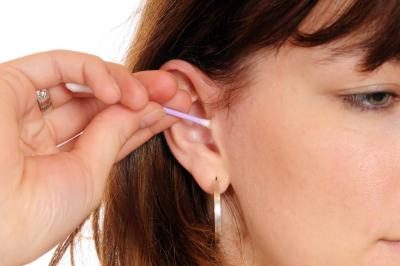 Don't do anything to disturb your ears prior to having a hearing test.