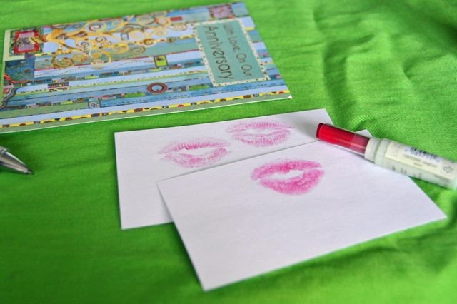 Comment Sceller Votre Lip Imprimer sur une carte