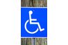 Ce symbole vous permet de connaître la camionnette est accessible handicap.