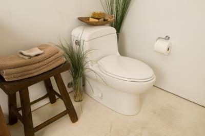 Un bain de siège se trouve parfaitement sur une toilette.