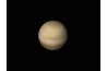 Cette photo a été prise de Jupiter à l'aide d'une webcam.