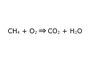 Une équation chimique ressemble à ceci, mais cela est encore incomplète.